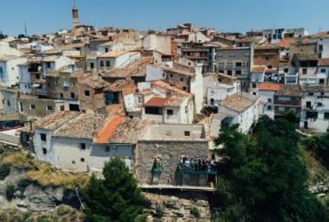 CÁRCAR INAUGURA EL MIRADOR DE LA CALLE OLMO Y CLAUSURA EL TALLER DE FORMACIÓN Y EMPLEO